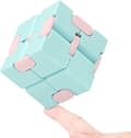 Infinity Cube Fidget Leksak Stressreducerande Fidgeting Spel (macaron Blå)