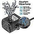 Miniatyrbillede 2 af 5: 3,5v -9v 3w USB Vandpumpe til Akvarium, Springvand, Dam