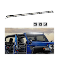 Miniatyrbilde 5 av 5: LED Lyslist Spot Flood Combo Beam Slank Enkelt Rad LED Kjørelys Off Road Lys LED Arbeidslys - 30 Tommer