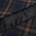 Miniatyrbillede 5 af 5: Dame Vintage Høj Talje Plaid Uld Nederdel A-Linje Elegant Maxi Kjole Efterår Vinter Midi Kjole