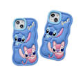Pikkukuva 2 / 5: Laadukkaat iPhone 6/7/8/XR/11/12/13/14/15 -kuoret, Lilo & Stitch pehmeä silikoni söpö puhelinkuori iPhone 12 iPhone 12