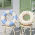 Miniatyrbild 2 av 5: Barnens Badring Söt Underhållande PVC Miljövänlig Sommar Utomhus Uppblåsbar Pool Float Hemanvändning