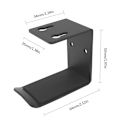 Miniatyrbilde 5 av 5: Holdbar hodetelefonholder for spill, metall, montering, gratis hullfri krok