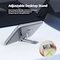 Miniatyrbilde 5 av 5: Kickstand Soft Shell-Storage Beskyttende Etui For Steam Deck/Switch Kickstand Spillkonsoll Bærbar Reiseveske Deksel