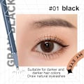 Pikkukuva 2 / 5: 2 kpl Eyeliner-kynää, Kaksi kärjellinen vedenkestävä nestemäinen eyeliner-kynä harjalla, Double Claw Pen Liquid Eyeliner, Erittäin ohut
