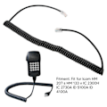 Pikkukuva 4 / 5: Mobiiliradiomikrofonikaapeli Auton Walkie Talkie -kaiutinmikrofoni-kaapeli Icom HM 207 S:lle
