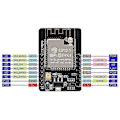 Miniatyrbilde 5 av 5: 4-pak ESP32-CAM WiFi Bluetooth-kort ESP32-CAM-MB -USB til seriell port CH340G med OV2640 2MP kamera