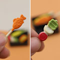 Miniatyrbillede 4 af 5: 1:12 Miniature Mad Mini Mad DIY Kreativ Håndlavet Sød Simuleret Japansk Spidspinde Legetøj til Børn