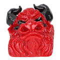 Miniatyrbild 3 av 5: Handgraverad Harts Keycap Bullhead Harts Keycap Form Värmebeständig Artisan Keycap för Universal Mekaniskt Tangentbord Typ D