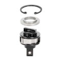 Miniatyrbilde 4 av 5: 42-06-2557 3/8\" M12 Fuel Skrallehode Reparasjonssett 2557-20 Erstatningsdel