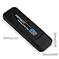 Miniatyrbilde 4 av 5: Trådløs 1200 Mbps USB WiFi-adapter MU-5300 Dobbeltbånd 2,4 GHz 5,8 GHz WiFi-antenne PC Mini-datamaskin Nettverkskortmottaker