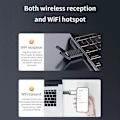 Miniatyrbild 5 av 5: USB3.0 Wifi-dongel CF-922AC DualBand 2.4+5GHz Mini Trådlöst Nätverkskort för PC Dator Bärbar Dator