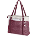 Miniatyrbilde 1 av 5: Verktøyveske Kvinners Laptop Tote Bag For Arbeid Lett Splice Canvas 15.6 Tommer Håndveske Håndveske