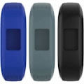 Miniatyrbild 3 av 3: (3-pack) Band Kompatibel med Garmin Vivofit Jr, Jr 2, 3 Band, All-in-one Silikon Stretchbar Ersättningsarmband för Barn Pojkar Flickor (ingen Tracker) - B