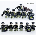 Miniatyrbillede 3 af 5: Militær byggelegetøj med 12 minifigurer