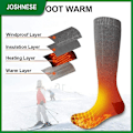 Miniatyrbillede 2 af 5: Justerbare Fodvarmere i 3 niveauer, Elastiske Tykke Opvarmede Strømper, 40-50c Elektriske