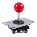 Pikkukuva 3 / 5: Punainen 8-suuntainen joystick-ohjain peleille, uusi