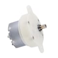 Miniatyrbild 4 av 5: Högvridmoment 12V DC-motor Lågvarvig Elmotor/Växellåda 3RPM 4mm Axeldiameter Mikromotor