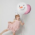 Miniatyrbilde 2 av 3: 50 stk Julemann Ballonger Store Hvite Latex Ballonger for Ballongbue Julefest Dekorasjoner og Vinterfeiringer