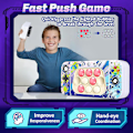 Miniatyrbillede 2 af 5: Puzzle Pop Lysende Spil Fidget Rejse Spil, Rejse Sensoriske Fidget Legetøj Populære Håndholdte Spil Til Anti Angst Børnegaver