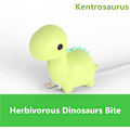 Miniatyrbild 1 av 4: Kabelskydd Passar Iphone Ipad Android Sumsung Galaxy Kabel Plast Jurassisk Växtätare Dinosaurie Tillbehör Usb Laddare Dataskyddsskydd Tuggare