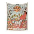 Miniatyrbild 1 av 2: Wekity Bohemisk Väggbonad Estetisk Konst Hem Bakgrund Tyg Ornament Present Tarot Väggbonad Vardagsrum Sovrum Ornament (QY414-3, 29 X 38 tum)