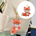 Pikkukuva 4 / 5: Plush Pink Cheek Fox -avaimenperä Täytetty eläin Nukke Avaimenpidike DIY Käsilaukun riipus Reppu Koriste Lapsille Aikuisten