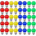Miniatyrbillede 1 af 5: Farvede LED-pærer E27 3w=30w Dekorative og Designlys 240 Lumen AC220v-240v Dekorationslampe Mixe