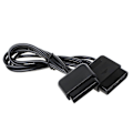 Miniatyrbilde 2 av 5: 1,8 m / 5,91 fot Spillforlengelseskabel Datakabel for PS1 for PS2 Kontroller Spill
