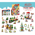 Miniatyrbilde 2 av 2: 24 deler/sett Adventskalender Rastløse leker Julenissen DIY Juletrepynt 2024 Juleteller Kalender Barneleker