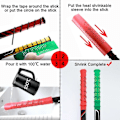 Miniatyrbilde 3 av 5: Hockey Grip Tape Ishockeykøllehåndteringstilbehør Varmekrympbar erme Ishockeykøllegrep