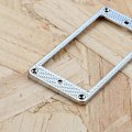 Miniatyrbild 5 av 5: Elektrisk Gitarr Metall Pickup Bottenram Humbucker Pickup Monteringsring