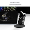 Miniatyrbilde 2 av 5: 1 Par Gamepad Stativholder For Legion Go Venstre Høyre Håndtak Base Silikon Skrivebordsstativ Håndtak Oppbevaringsbrakett Svart