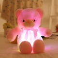 Miniatyrbillede 1 af 5: Dukke LED lysende bamse dukke farverig lysende bamse plyslegetøj børnegave