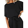 Miniatyrbillede 4 af 5: Dame Jumpsuit Casual Bred Ben Wide Legs Aftenfest Lang Playsuit