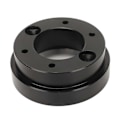 Miniatyrbillede 3 af 5: 70 mm Rat Adapterplade Legeringshjul Adapterplade til Logitech, Momo, Sparco 13 14 Tommer PCD Rat, Sort