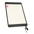 Miniatyrbillede 2 af 5: Tablet Digitizer Touch Screen Hærdet Glas Tablet Digitizer Touch Screen Udskiftning med Hjemmeknap til Mini 3 Sort