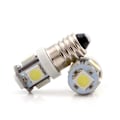 Miniatyrbilde 1 av 3: 1 solgt i dag, 10 E10 12V Kaldhvit LED Pære 5SMD 0.5W 50LM Lampe