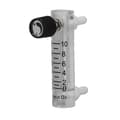 Miniatyrbillede 2 af 5: Panel Type Flow Meter 0-10LPM Akryl Gas Flowmeter Tester til Måling og Kontrol