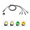 Miniatyrbillede 5 af 5: 1t4 Eb-bus Kabelharness til Bafang Bbs01 Bbs02 Mid