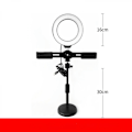 Miniatyrbilde 1 av 4: 6 tommers Fylllys Ringlys Supplerende Lys LED Skalerbart Fylllys