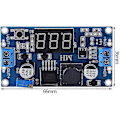 Miniatyrbild 3 av 5: DC-DC Boost-modul, Spänningsomvandlare med Digital Voltmeter (1 st, Blå)