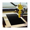 Miniatyrbild 5 av 5: 2 st svarta lasergraveringspapper, 39x27cm Laserfärgad graveringspapper för metall, glas, ce