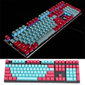 Pikkukuva 2 / 5: Näppäimet 108 kpl Kaksoiskuvattu Taustavalaistu Näppäinhattusetti OEM-profiili Mukautettu Mekaniselle Näppäimistölle Läpinäkyvä KEYCAP