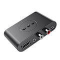 Miniatyrbillede 1 af 5: Trådløs Audio Receiver Bluetooth 5.2 NFC Audio Adapter USB Flash Drive RCA 3.5mm Aux Jack Stereo Musik Receiver Bilhøjttaler Forstærker