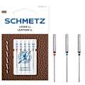 Miniatyrbild 2 av 3: Schmetz Lädernål - 5 st 5st x 90/14 - Brun markering