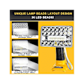 Pikkukuva 3 / 5: LED-työvalo 20V:lle - Akku 18W 2000lm taskulamppu valolla ja USB-portilla ulko- / sisä- / hätäkäyttöön
