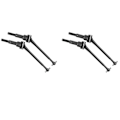 Pikkukuva 1 / 5: 12428 12423 12428-abc 1/12 RC-auton päivitysosia 4 kpl Metalliset etu-CVD-vetoakselit Tarvikkeet