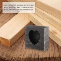 Miniatyrbilde 2 av 4: Støpeform, Hjerte Støpeform Ingot Form Krusibelform For Smelting Støping Raffinering Metall Aluminium C