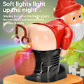 Miniatyrbild 2 av 5: Jultomte Rolig Elektrisk Bubbelblåsare Läcksäker Maskin Bubbla